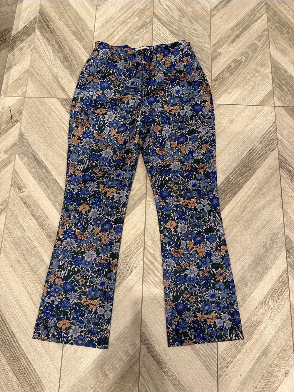 Tuckernuck Blue Floral Print Pants